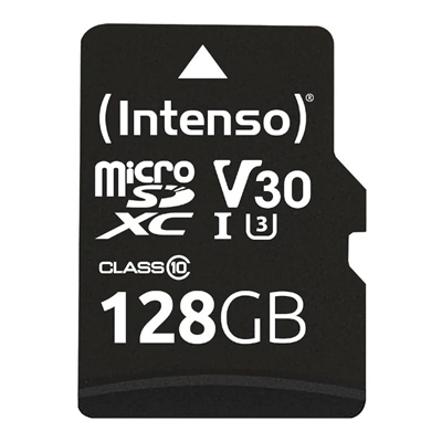 Intenso 3433490 Micro Sd Uhs I Profesiona 128gb